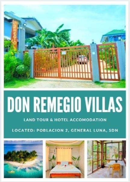 Don Remegio Villas Siargao Генерал-Луна Экстерьер фото
